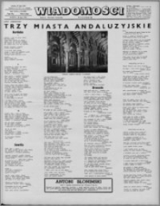 Wiadomości, R. 31 nr 29 (1581), 1976