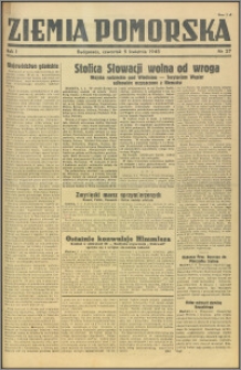 Ziemia Pomorska, 1945.04.05, R.1, nr 27