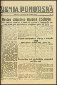 Ziemia Pomorska, 1945.04.30, R.1, nr 46