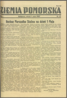 Ziemia Pomorska, 1945.05.01, R.1, nr 47