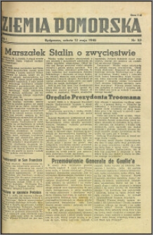 Ziemia Pomorska, 1945.05.11, R.1, nr 53