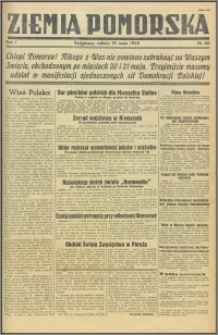 Ziemia Pomorska, 1945.05.19, R.1, nr 60