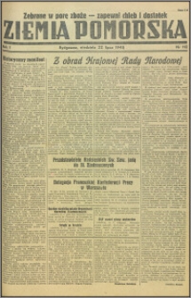 Ziemia Pomorska, 1945.07.22, R.1, nr 112