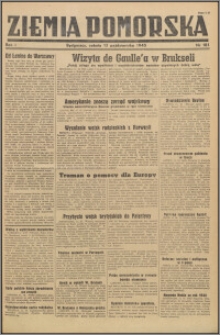 Ziemia Pomorska, 1945.10.13, R.1, nr 181