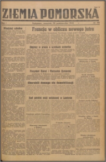 Ziemia Pomorska, 1945.10.24, R.1, nr 191