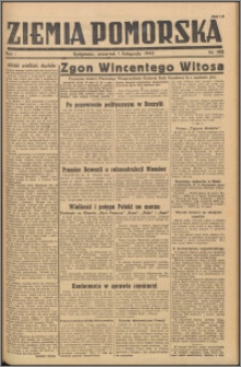 Ziemia Pomorska, 1945.11.01, R.1, nr 198