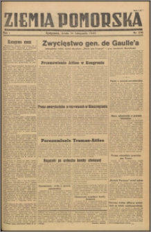 Ziemia Pomorska, 1945.11.14, R.1, nr 210