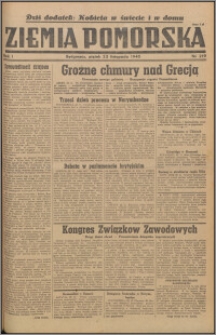 Ziemia Pomorska, 1945.11.23, R.1, nr 219