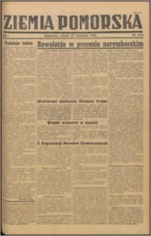 Ziemia Pomorska, 1945.11.27, R.1, nr 223