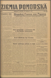 Ziemia Pomorska, 1945.11.29, R.1, nr 225