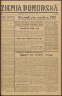 Ziemia Pomorska, 1945.12.11, R.1, nr 236