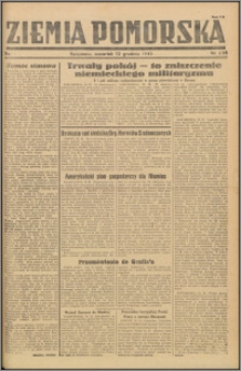 Ziemia Pomorska, 1945.12.13, R.1, nr 238