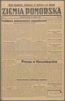 Ziemia Pomorska, 1945.12.14, R.1, nr 239