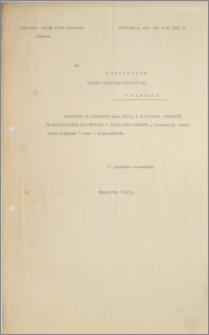 [Pomorska Szkoła Sztuk Pięknych w Grudziądzu... Do Kuratorjum Okręgu Szkolnego Pomorskiego w Toruniu... z dnia 15 maja 1923 r.].