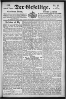 Der Gesellige : Graudenzer Zeitung 1897.02.04, Jg. 71, No. 29