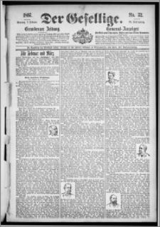 Der Gesellige : Graudenzer Zeitung 1897.02.07, Jg. 71, No. 32