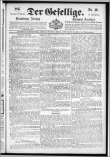 Der Gesellige : Graudenzer Zeitung 1897.02.16, Jg. 71, No. 39