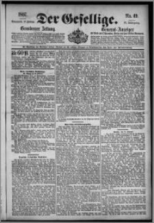 Der Gesellige : Graudenzer Zeitung 1897.02.27, Jg. 71, No. 49