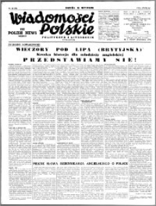 Wiadomości Polskie, Polityczne i Literackie 1941, R. 2 nr 22
