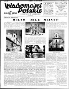 Wiadomości Polskie, Polityczne i Literackie 1941, R. 2 nr 23