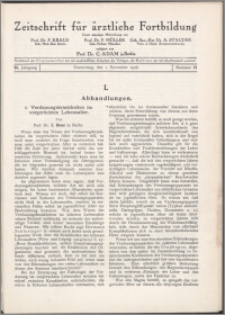 Zeitschrift für Ärztliche Fortbildung, Jg. 25 (1928) nr 21