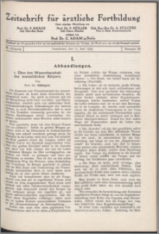 Zeitschrift für Ärztliche Fortbildung, Jg. 26 (1929) nr 12