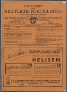 Zeitschrift für Ärztliche Fortbildung, Jg. 27 (1930) nr 4