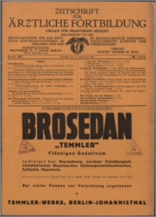Zeitschrift für Ärztliche Fortbildung, Jg. 28 (1931) nr 18