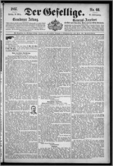 Der Gesellige : Graudenzer Zeitung 1897.03.19, Jg. 71, No. 66