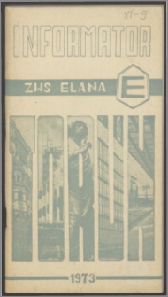 Informator ZWS Elana 1973
