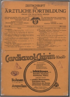 Zeitschrift für Ärztliche Fortbildung, Jg. 29 (1932) nr 24