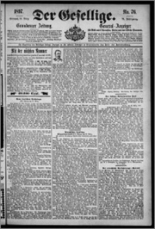 Der Gesellige : Graudenzer Zeitung 1897.03.31, Jg. 71, No. 76