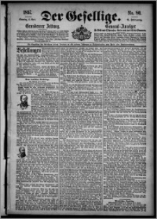 Der Gesellige : Graudenzer Zeitung 1897.04.04, Jg. 71, No. 80