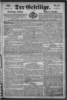 Der Gesellige : Graudenzer Zeitung 1897.04.07, Jg. 71, No. 82