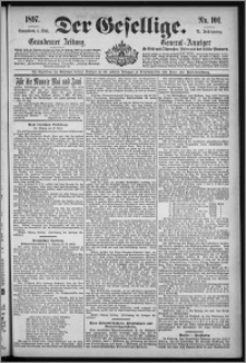 Der Gesellige : Graudenzer Zeitung 1897.05.01, Jg. 71, No. 101