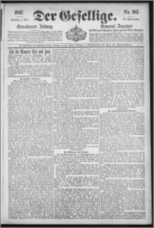 Der Gesellige : Graudenzer Zeitung 1897.05.04, Jg. 71, No. 103