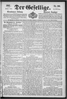 Der Gesellige : Graudenzer Zeitung 1897.05.07, Jg. 71, No. 106