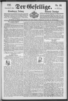 Der Gesellige : Graudenzer Zeitung 1897.05.13, Jg. 71, No. 111