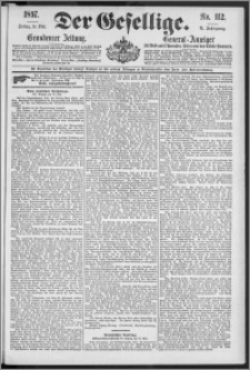 Der Gesellige : Graudenzer Zeitung 1897.05.14, Jg. 71, No. 112