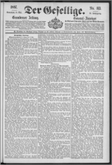 Der Gesellige : Graudenzer Zeitung 1897.05.15, Jg. 71, No. 113