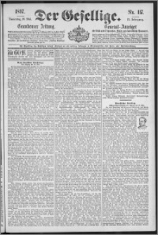 Der Gesellige : Graudenzer Zeitung 1897.05.20, Jg. 71, No. 117