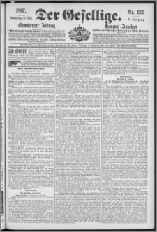 Der Gesellige : Graudenzer Zeitung 1897.05.27, Jg. 71, No. 123