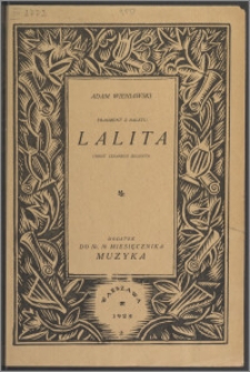 Przedśmiertny taniec Lality : fragment z baletu "Lalita"