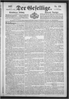 Der Gesellige : Graudenzer Zeitung 1897.07.10, Jg. 72, No. 159