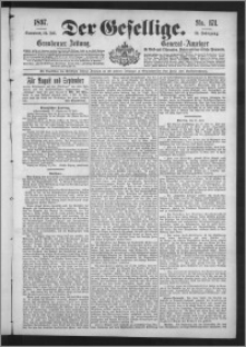 Der Gesellige : Graudenzer Zeitung 1897.07.24, Jg. 72, No. 171