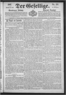 Der Gesellige : Graudenzer Zeitung 1897.07.28, Jg. 72, No. 174