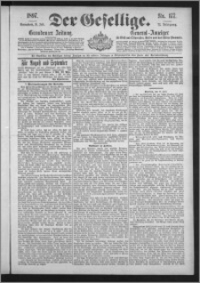 Der Gesellige : Graudenzer Zeitung 1897.07.31, Jg. 72, No. 177