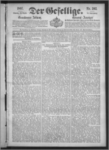 Der Gesellige : Graudenzer Zeitung 1897.08.29, Jg. 72, No. 202