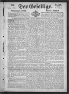 Der Gesellige : Graudenzer Zeitung 1897.09.05, Jg. 72, No. 208