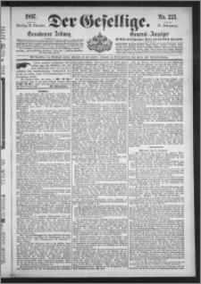 Der Gesellige : Graudenzer Zeitung 1897.09.21, Jg. 72, No. 221